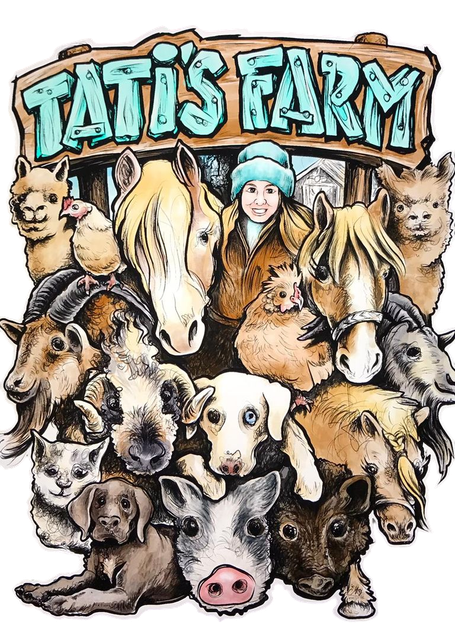 Tati’s Farm Logo